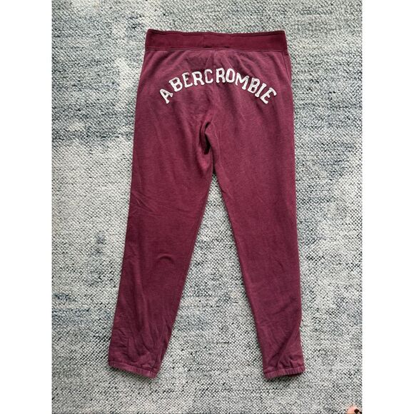 Abercrombie & Fitch Y2K 2000s XS Back LOGO Sweatpants - Picture 1 of 7